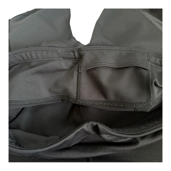 Athleta Mesh Sonar Cropped Active Workout Black Leggings Size Small athletic - Picture 6 of 12